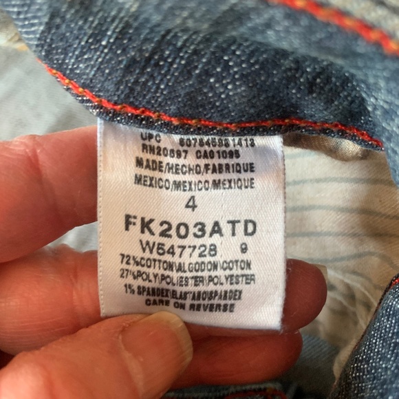 Dickies Denim MiniSkirt (size 4 - runs very large) - Picture 7 of 8